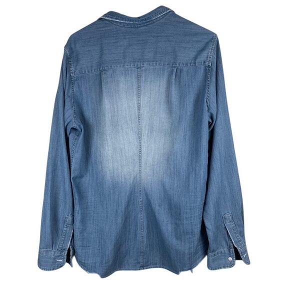 Frank & Eileen Blue Button Down Shirt - Picture 5 of 9